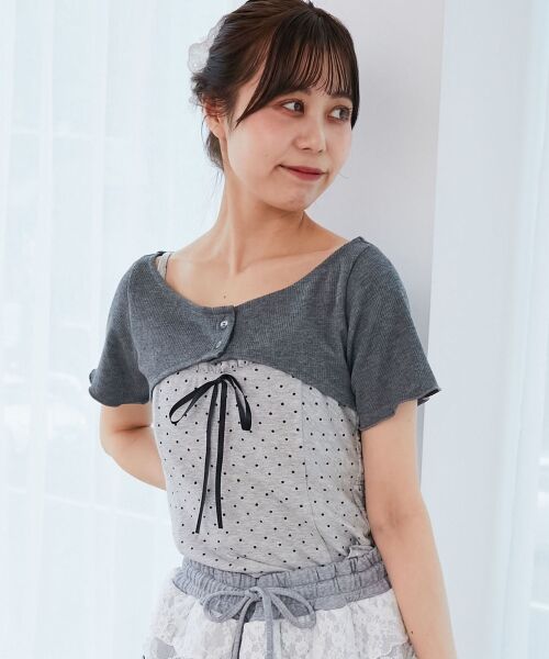 MAJESTIC LEGON / マジェスティックレゴン その他トップス | フリルキャミ×トップスセット | 詳細26