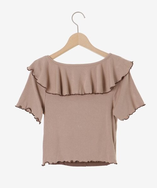 MAJESTIC LEGON / マジェスティックレゴン カットソー | メロウフリルレイヤードカットトップス | 詳細27