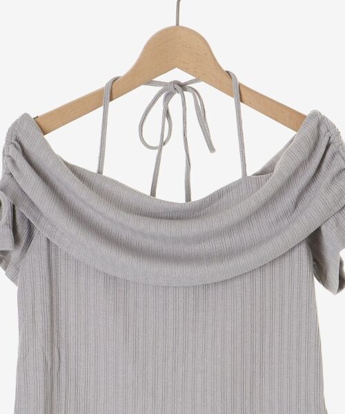 MAJESTIC LEGON / マジェスティックレゴン カットソー | 裾レースオフショルトップス | 詳細29