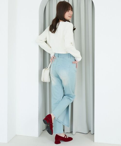 MAJESTIC LEGON / マジェスティックレゴン カーディガン・ボレロ | レース使いキャミカーデセット | 詳細20