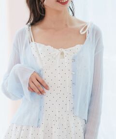 MAJESTIC LEGON / マジェスティックレゴン カーディガン・ボレロ | キラキラボタンシアーカーディガン