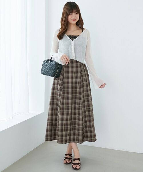 MAJESTIC LEGON / マジェスティックレゴン カーディガン・ボレロ | キラキラボタンシアーカーディガン | 詳細11