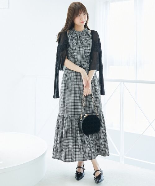 MAJESTIC LEGON / マジェスティックレゴン カーディガン・ボレロ | キラキラボタンシアーカーディガン | 詳細2