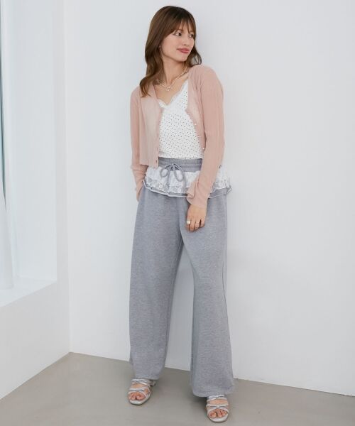 MAJESTIC LEGON / マジェスティックレゴン カーディガン・ボレロ | キラキラボタンシアーカーディガン | 詳細29