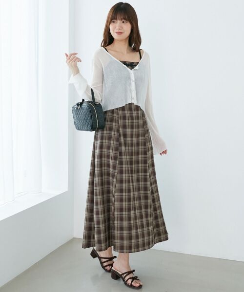 MAJESTIC LEGON / マジェスティックレゴン カーディガン・ボレロ | キラキラボタンシアーカーディガン | 詳細12