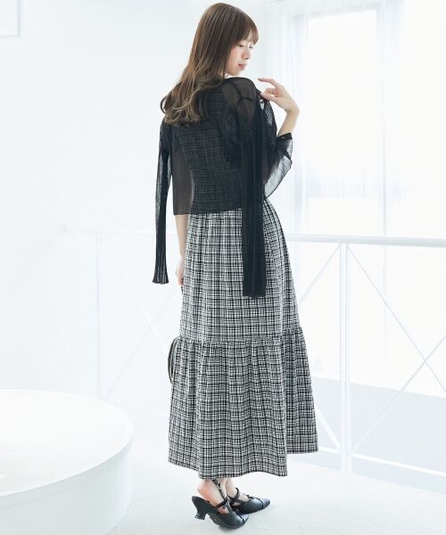 MAJESTIC LEGON / マジェスティックレゴン カーディガン・ボレロ | キラキラボタンシアーカーディガン | 詳細4