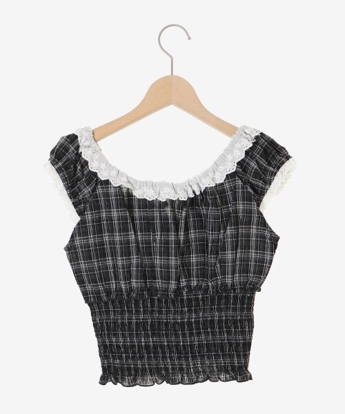 MAJESTIC LEGON / マジェスティックレゴン シャツ・ブラウス | バイカラープチフリルブラウス | 詳細28