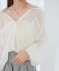 MAJESTIC LEGON / マジェスティックレゴン シャツ・ブラウス | 2wayミディシャツ