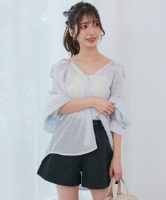 MAJESTIC LEGON / マジェスティックレゴン シャツ・ブラウス | 2wayミディシャツ