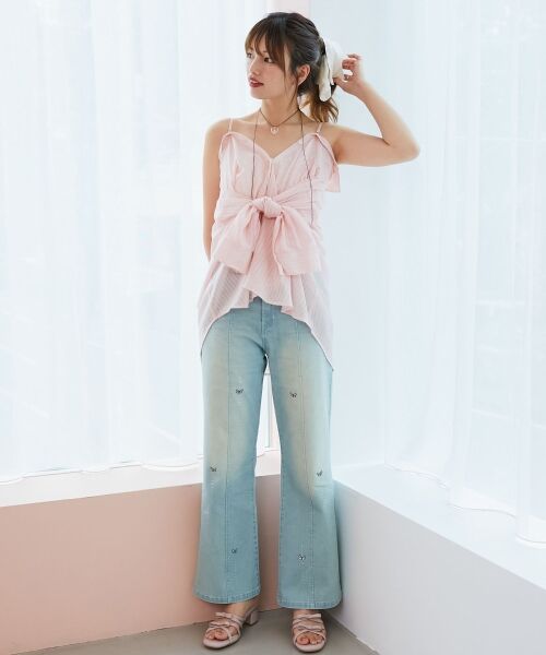 MAJESTIC LEGON / マジェスティックレゴン シャツ・ブラウス | 2wayミディシャツ | 詳細16