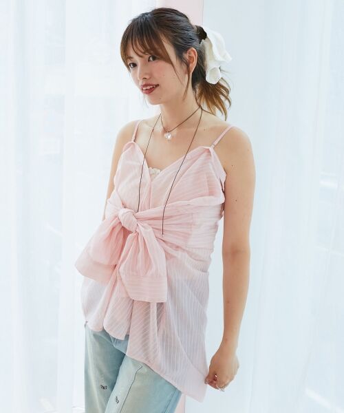 MAJESTIC LEGON / マジェスティックレゴン シャツ・ブラウス | 2wayミディシャツ | 詳細20