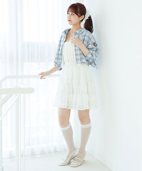 MAJESTIC LEGON / マジェスティックレゴン シャツ・ブラウス | オープンショルダーショートシャツ | 詳細9