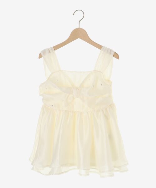 MAJESTIC LEGON / マジェスティックレゴン キャミソール・チューブトップ | キラキラビジューリボンビスチェ | 詳細23