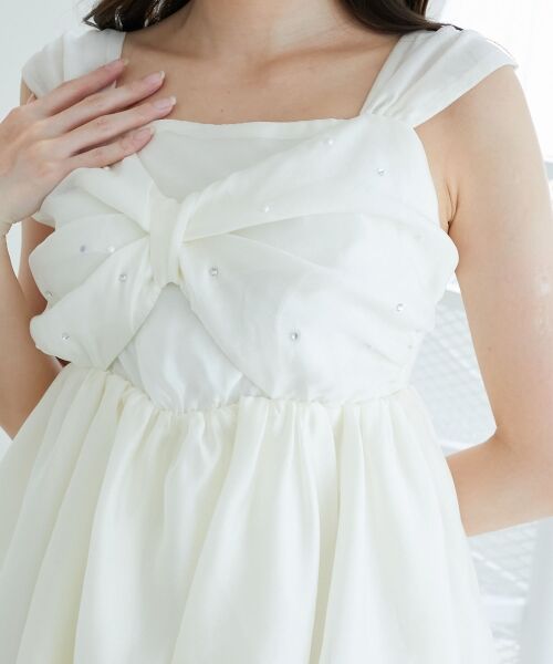 MAJESTIC LEGON / マジェスティックレゴン キャミソール・チューブトップ | キラキラビジューリボンビスチェ | 詳細8