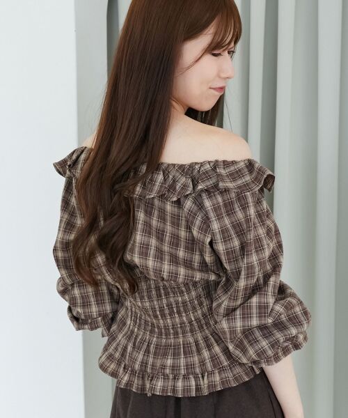 MAJESTIC LEGON / マジェスティックレゴン シャツ・ブラウス | チョーカー付き2wayブラウス | 詳細12