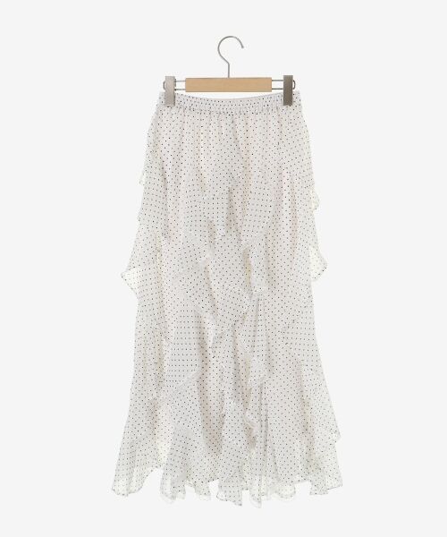 MAJESTIC LEGON / マジェスティックレゴン ロング・マキシ丈スカート | エアリードロップラッフルスカート | 詳細28