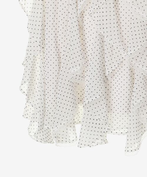 MAJESTIC LEGON / マジェスティックレゴン ロング・マキシ丈スカート | エアリードロップラッフルスカート | 詳細30