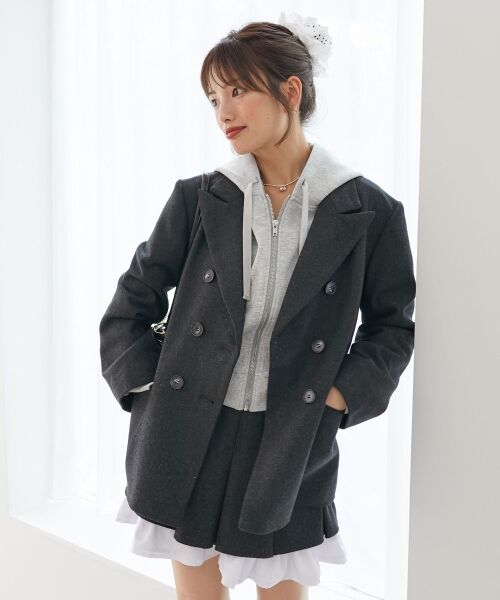 MAJESTIC LEGON / マジェスティックレゴン ミニ・ひざ丈スカート | 配色フリルプリーツスカート | 詳細11