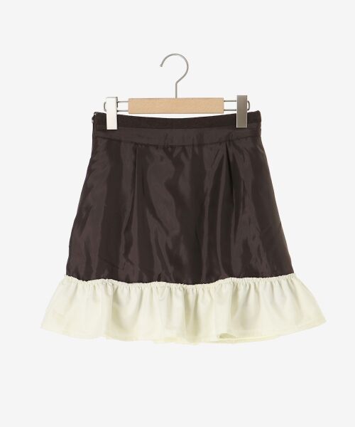 MAJESTIC LEGON / マジェスティックレゴン ミニ・ひざ丈スカート | 配色フリルプリーツスカート | 詳細26