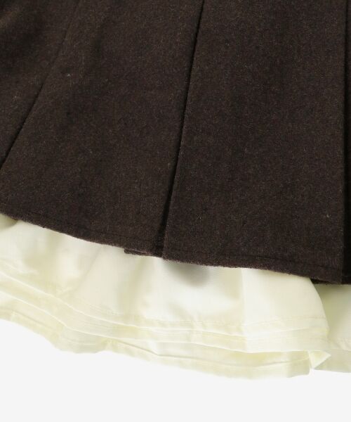 MAJESTIC LEGON / マジェスティックレゴン ミニ・ひざ丈スカート | 配色フリルプリーツスカート | 詳細27