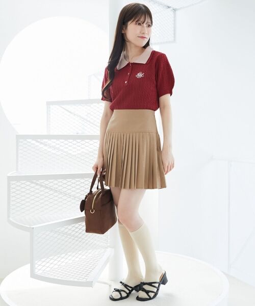 MAJESTIC LEGON / マジェスティックレゴン ミニ・ひざ丈スカート | アソートプリーツスカート | 詳細20