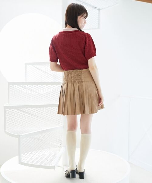 MAJESTIC LEGON / マジェスティックレゴン ミニ・ひざ丈スカート | アソートプリーツスカート | 詳細21
