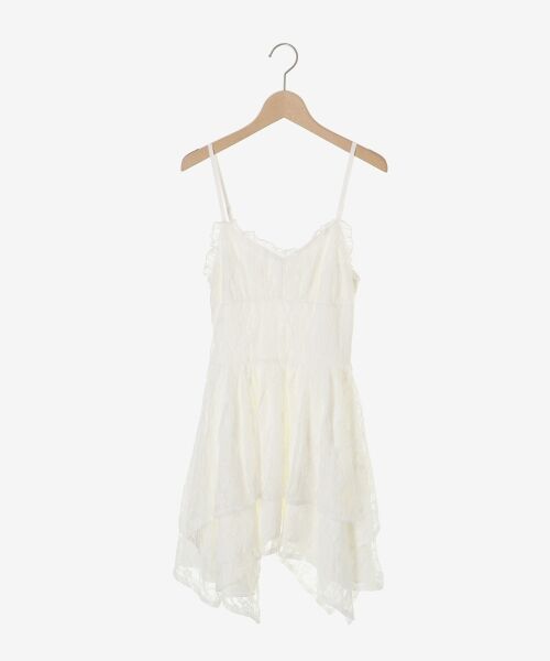 MAJESTIC LEGON / マジェスティックレゴン ミニ丈・ひざ丈ワンピース | イレヘムティアードミニキャミワンピ | 詳細23