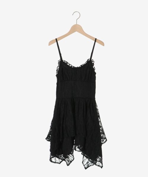 MAJESTIC LEGON / マジェスティックレゴン ミニ丈・ひざ丈ワンピース | イレヘムティアードミニキャミワンピ | 詳細25