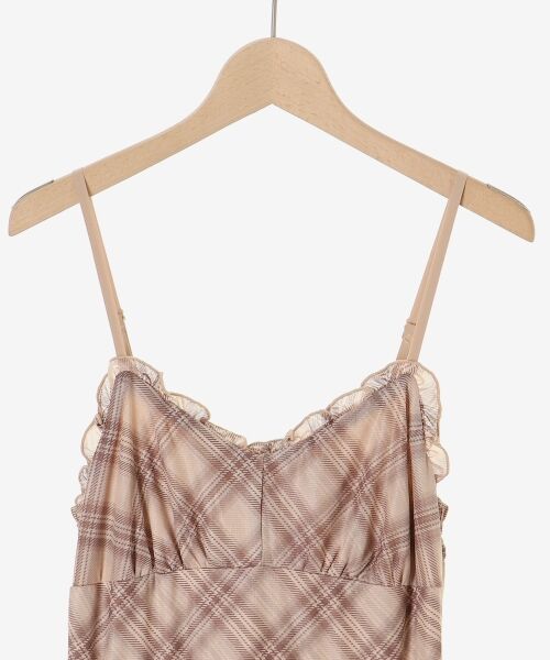 MAJESTIC LEGON / マジェスティックレゴン ミニ丈・ひざ丈ワンピース | イレヘムティアードミニキャミワンピ | 詳細27