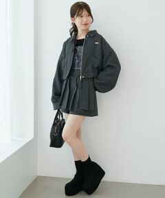 MAJESTIC LEGON / マジェスティックレゴン ブルゾン | 襟付きショートブルゾン