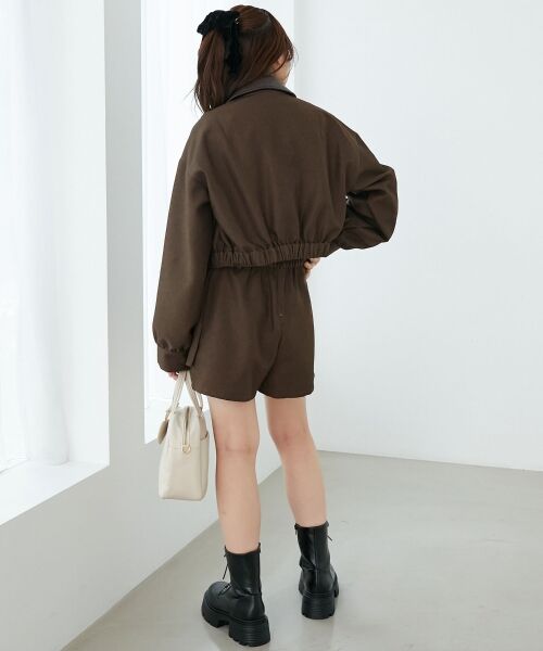 MAJESTIC LEGON / マジェスティックレゴン ブルゾン | 襟付きショートブルゾン | 詳細16