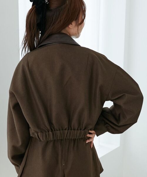 MAJESTIC LEGON / マジェスティックレゴン ブルゾン | 襟付きショートブルゾン | 詳細19