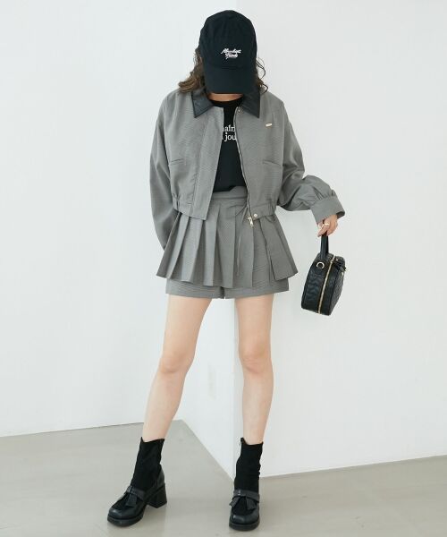 MAJESTIC LEGON / マジェスティックレゴン ブルゾン | 襟付きショートブルゾン | 詳細22