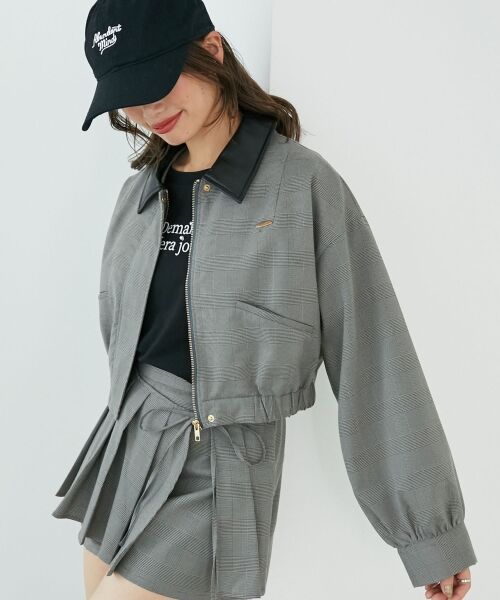 MAJESTIC LEGON / マジェスティックレゴン ブルゾン | 襟付きショートブルゾン | 詳細26