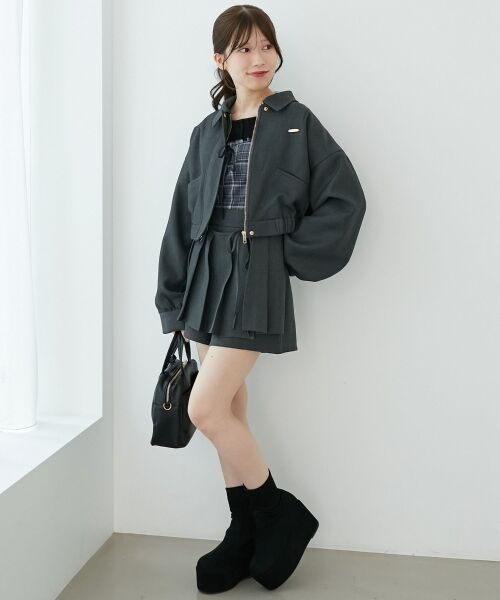 MAJESTIC LEGON / マジェスティックレゴン ブルゾン | 襟付きショートブルゾン | 詳細30