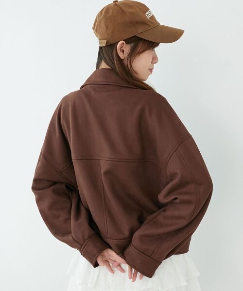 MAJESTIC LEGON / マジェスティックレゴン ブルゾン | 2wayリボンステンカラーブルゾン | 詳細23