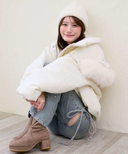 MAJESTIC LEGON / マジェスティックレゴン ブルゾン | ∞2way中綿フードブルゾン | 詳細11