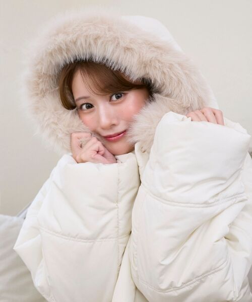 MAJESTIC LEGON / マジェスティックレゴン ブルゾン | ∞2way中綿フードブルゾン | 詳細2