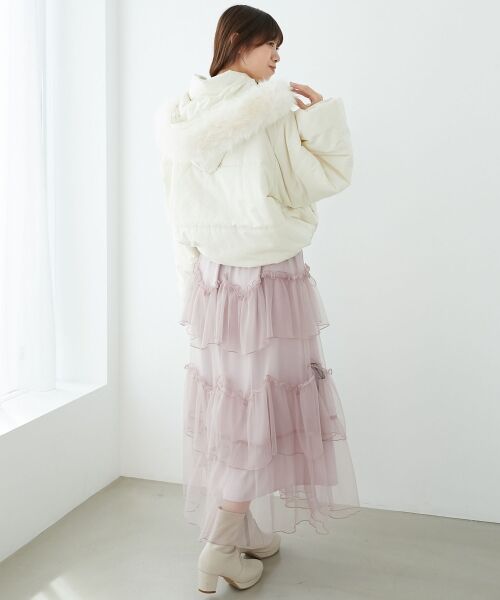 MAJESTIC LEGON / マジェスティックレゴン ブルゾン | 2way中綿フードブルゾン | 詳細22