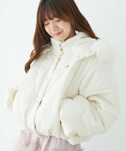 MAJESTIC LEGON / マジェスティックレゴン ブルゾン | 2way中綿フードブルゾン | 詳細24