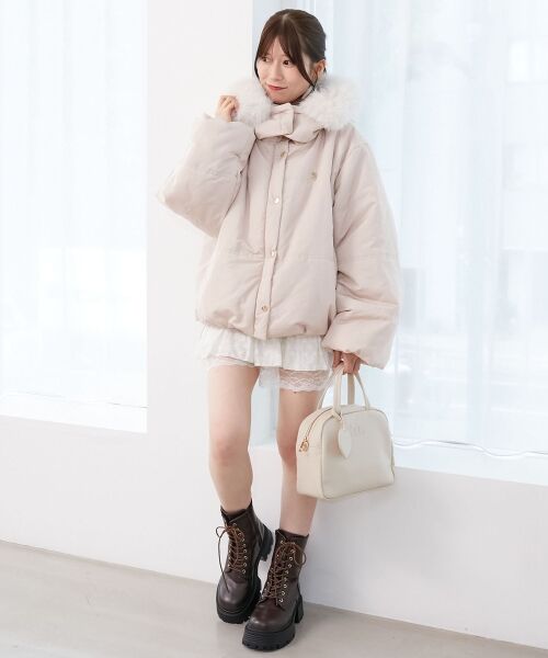 MAJESTIC LEGON / マジェスティックレゴン ブルゾン | 2way中綿フードブルゾン | 詳細29