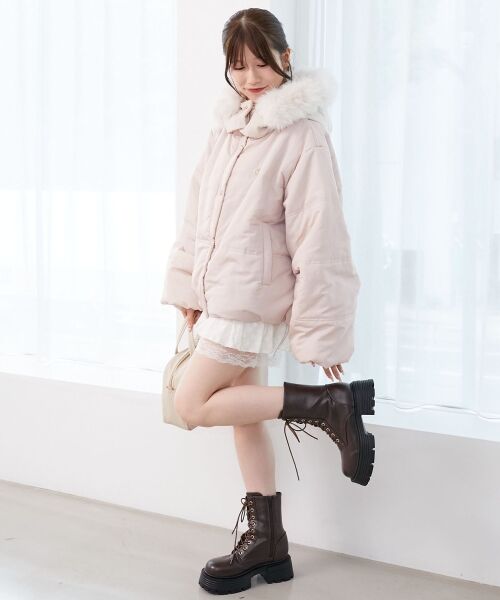 MAJESTIC LEGON / マジェスティックレゴン ブルゾン | 2way中綿フードブルゾン | 詳細30