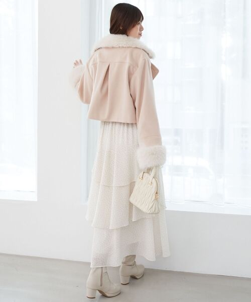 MAJESTIC LEGON / マジェスティックレゴン その他アウター | ∞マルチwayフェイクファー付ショートコート | 詳細16