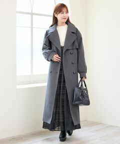 MAJESTIC LEGON / マジェスティックレゴン その他アウター | レディロングチェスターコート