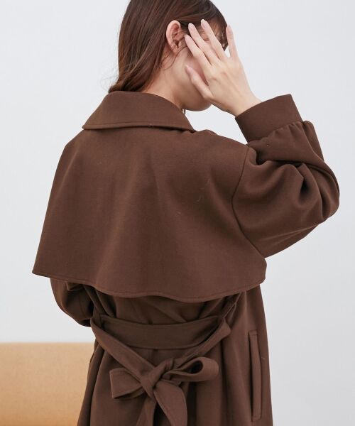 MAJESTIC LEGON / マジェスティックレゴン その他アウター | レディロングチェスターコート | 詳細17