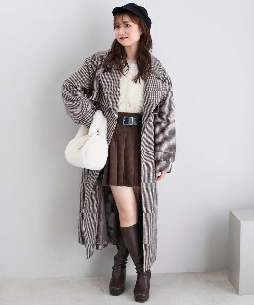 MAJESTIC LEGON / マジェスティックレゴン その他アウター | レディロングチェスターコート | 詳細21