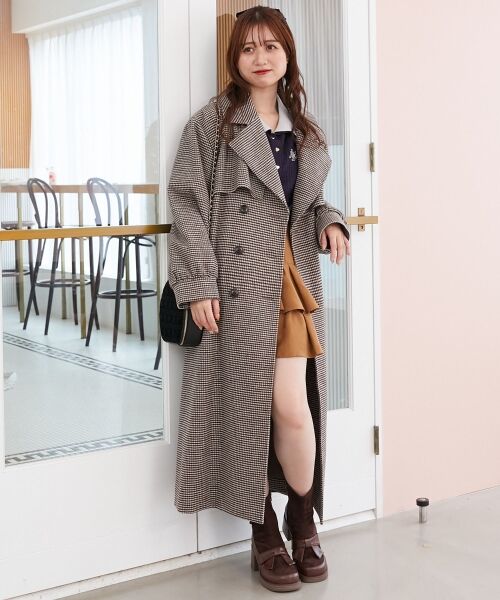 MAJESTIC LEGON / マジェスティックレゴン その他アウター | レディロングチェスターコート | 詳細22