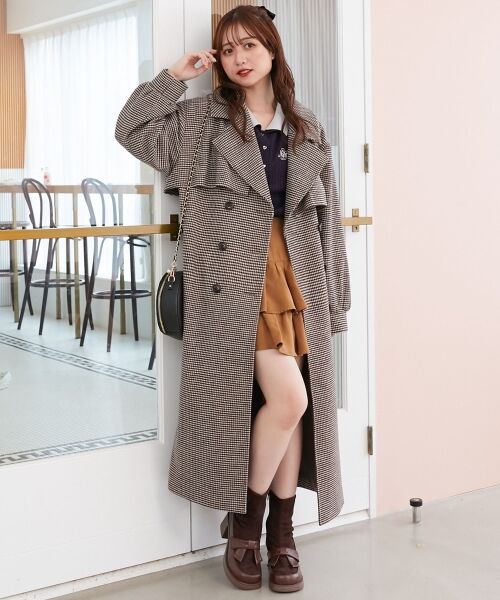 MAJESTIC LEGON / マジェスティックレゴン その他アウター | レディロングチェスターコート | 詳細23