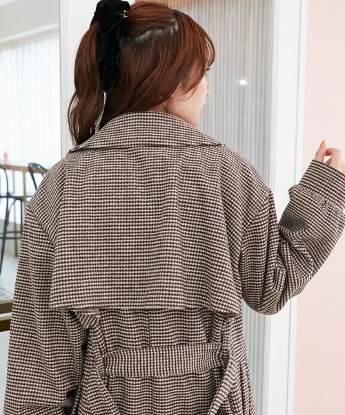 MAJESTIC LEGON / マジェスティックレゴン その他アウター | レディロングチェスターコート | 詳細27