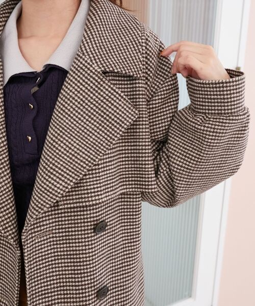 MAJESTIC LEGON / マジェスティックレゴン その他アウター | レディロングチェスターコート | 詳細28